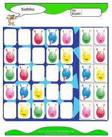 Sudoku Çocuk Bulmacaları
